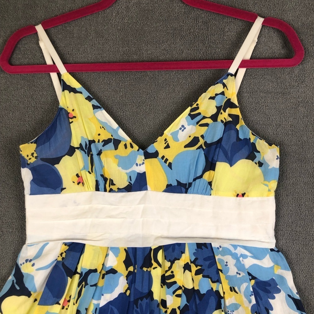 Guess floral retro sleeveless A-line dress size 5 - Picture 2 of 12
